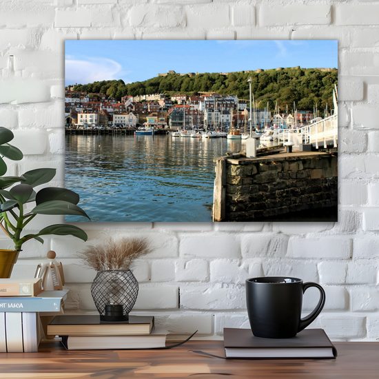 Giclée Mounted Wall Art Prints. Scarborough. North Yorkshire. England.