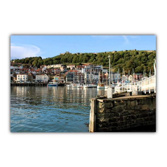 Giclée Mounted Wall Art Prints. Scarborough. North Yorkshire. England.