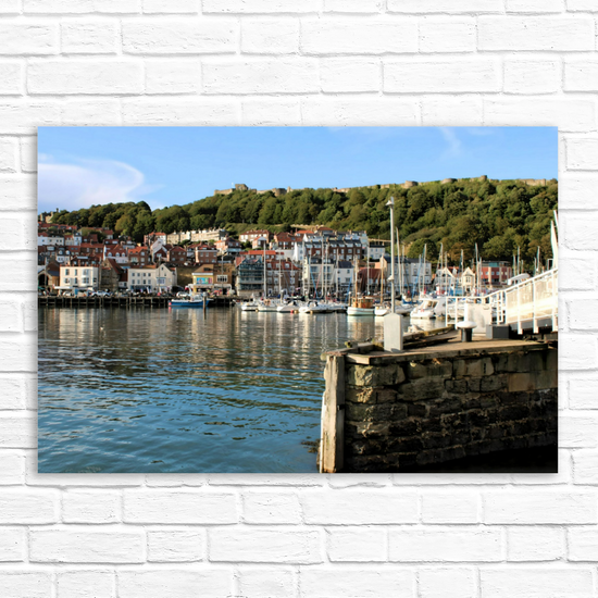 Giclée Mounted Wall Art Prints. Scarborough. North Yorkshire. England.