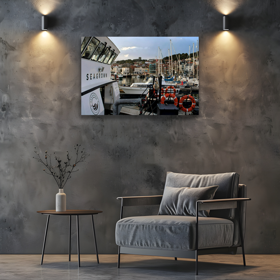 Canvas Art. English Landscapes & Seascapes. Scarborough. North Yorkshire. England.