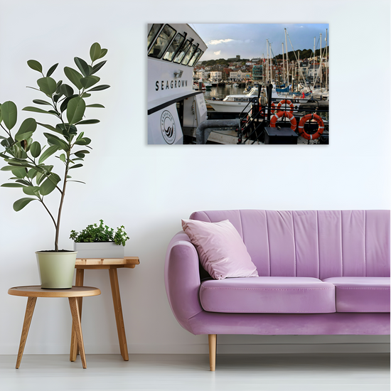 Canvas Art. English Landscapes & Seascapes. Scarborough. North Yorkshire. England.