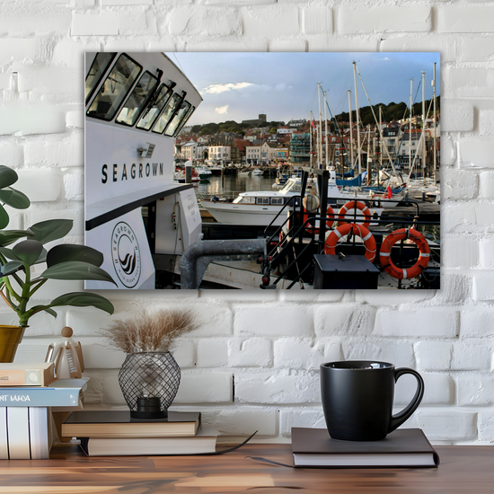 Canvas Art. English Landscapes & Seascapes. Scarborough. North Yorkshire. England.