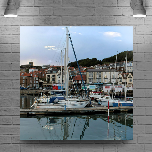 Canvas Art. English Landscapes & Seascapes. Scarborough. North Yorkshire. England.