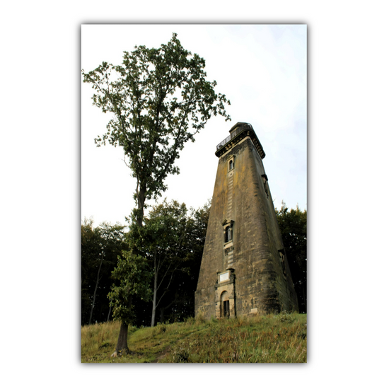 Canvas Art. English Landscapes & Landmarks. Hoober Stand. Rotherham. South Yorkshire. England.