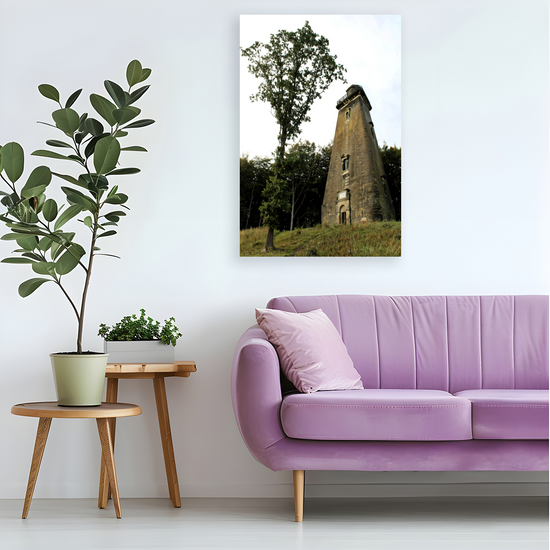 Canvas Art. English Landscapes & Landmarks. Hoober Stand. Rotherham. South Yorkshire. England.