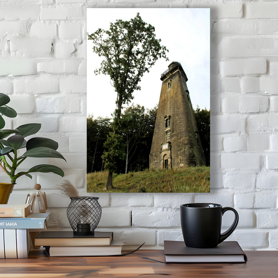 Canvas Art. English Landscapes & Landmarks. Hoober Stand. Rotherham. South Yorkshire. England.
