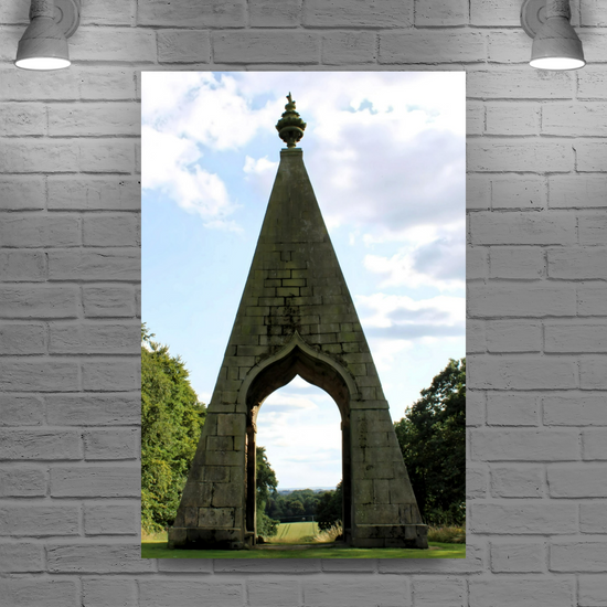 Giclée Mounted Wall Art Prints. Needles Eye. Rotherham. South Yorkshire. England.