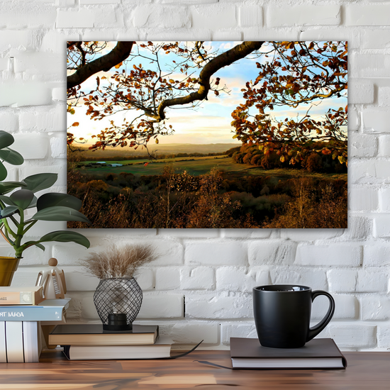 Canvas Art. English Landscapes & Nature. Rotherham. South Yorkshire. England.