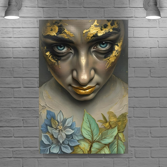 Canvas Art - Funky Art Portraits.