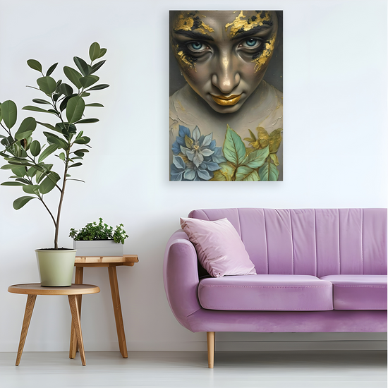 Canvas Art - Funky Art Portraits.