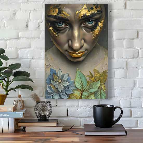 Canvas Art - Funky Art Portraits.