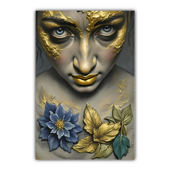 Canvas Art - Funky Art Portraits.