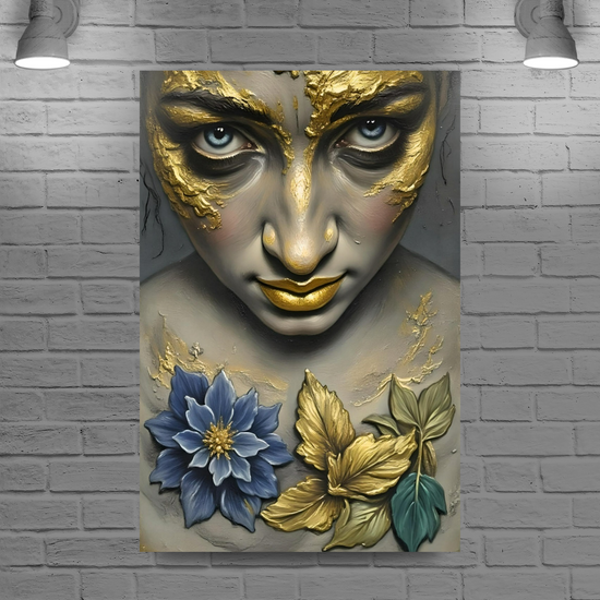 Canvas Art - Funky Art Portraits.