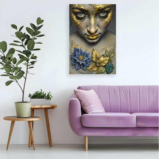 Canvas Art - Funky Art Portraits.