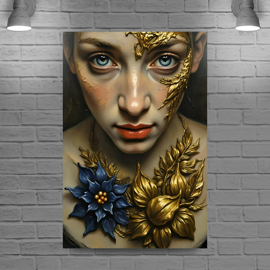 Canvas Art. Funky Art Portraits.