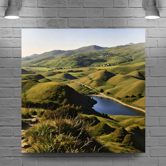 Canvas Art. Scottish Landscapes & Riverscapes. Fairy Glen. Isle of Skye. Scotland.