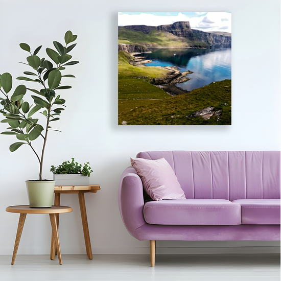 Canvas Art. Scottish Landscapes & Seascapes. Neist Point. Isle of Skye. Scotland.