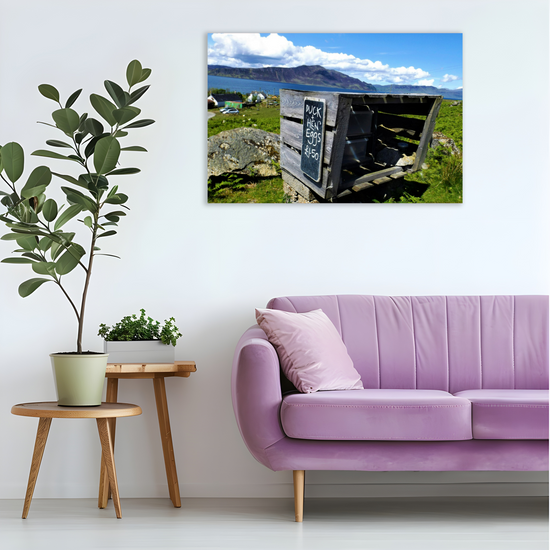 Canvas Art. Scottish Landscapes & Seascapes. Isle of Raasay. Scotland.