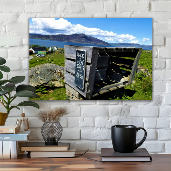 Canvas Art. Scottish Landscapes & Seascapes. Isle of Raasay. Scotland.