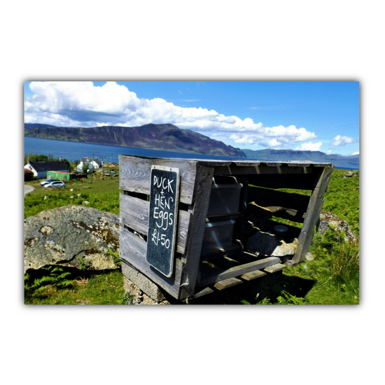 Canvas Art. Scottish Landscapes & Seascapes. Isle of Raasay. Scotland.