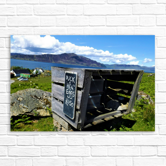 Canvas Art. Scottish Landscapes & Seascapes. Isle of Raasay. Scotland.
