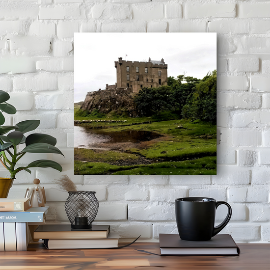 Canvas Art. Scottish Landscapes & Landmarks. Dunvegan Castle. Isle of Skye. Scotland.