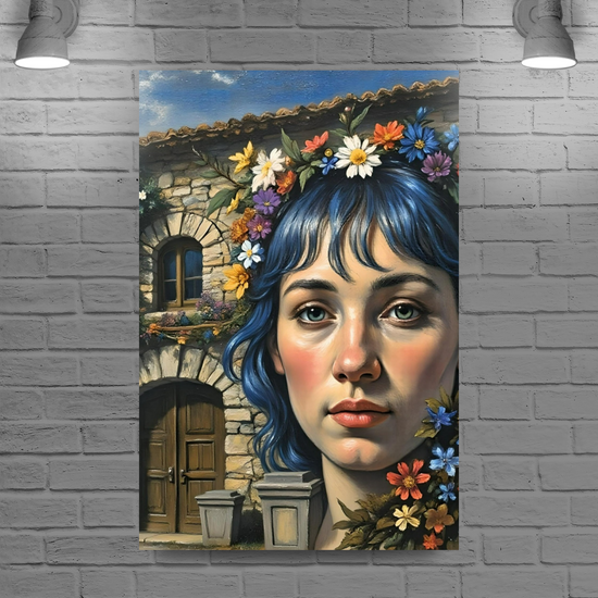 Canvas Art. Funky Art Portraits.