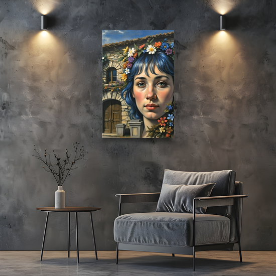Canvas Art. Funky Art Portraits.