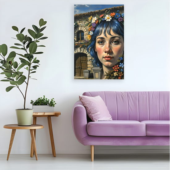 Canvas Art. Funky Art Portraits.