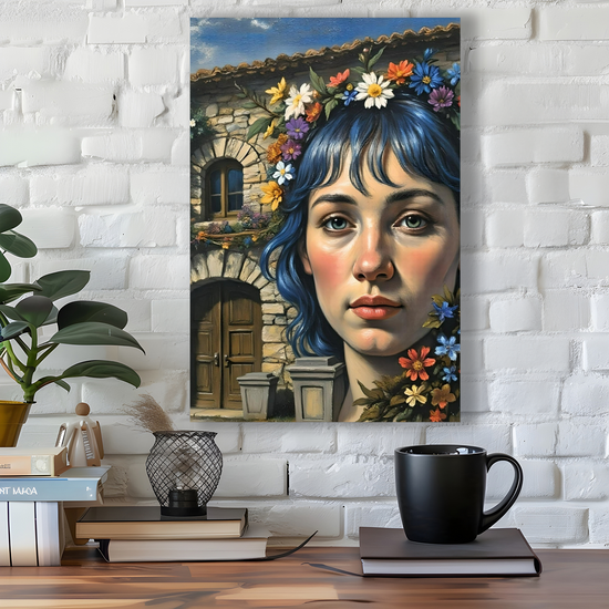 Canvas Art. Funky Art Portraits.