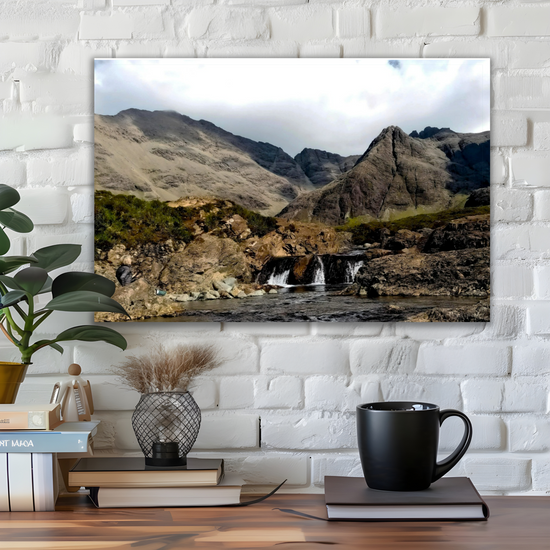 Canvas Art. Scottish Landscapes & Riverscapes. Fairy Pools. Isle of Skye. Scotland.