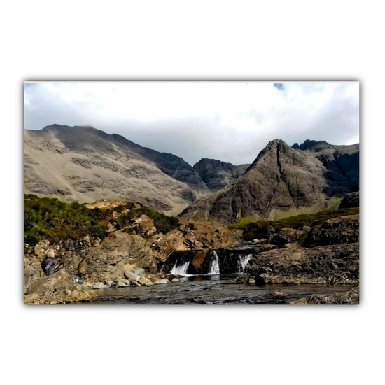 Canvas Art. Scottish Landscapes & Riverscapes. Fairy Pools. Isle of Skye. Scotland.