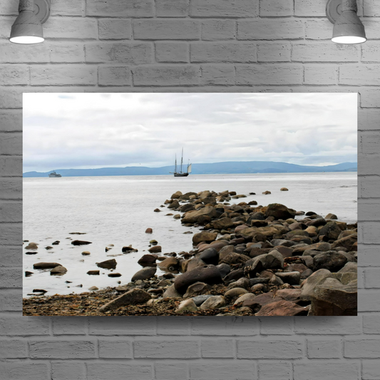 Canvas Art. Scottish Landscapes & Seascapes. Blackwaterfoot. Isle of Arran. Scotland.