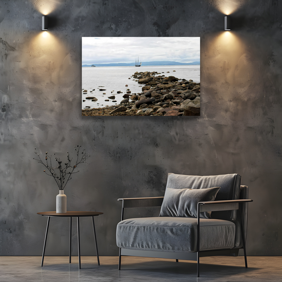 Canvas Art. Scottish Landscapes & Seascapes. Blackwaterfoot. Isle of Arran. Scotland.