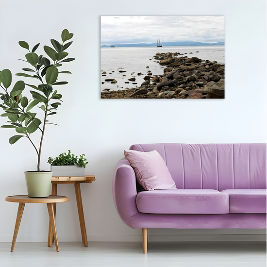 Canvas Art. Scottish Landscapes & Seascapes. Blackwaterfoot. Isle of Arran. Scotland.