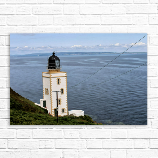 Canvas Art. Scottish Landscapes & Landmarks. Holy Isle. Firth of Clyde. Isle of Arran. Scotland.