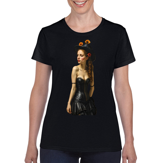 Canvas Art. The Ladies Funky Art T -Shirt.
