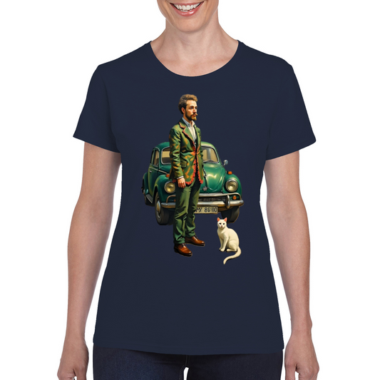 Canvas Art. The Ladies Funky Art T -Shirt.