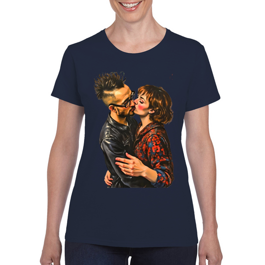 Canvas Art. The Ladies Funky Art T -Shirt.