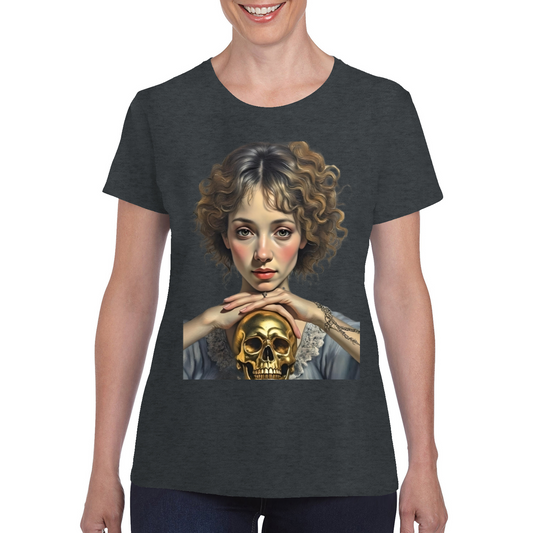 Canvas Art. The Ladies Funky Art T - Shirt.