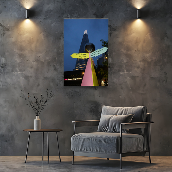 Canvas Art. Cityscapes & Landmarks. The Shard. London. England.