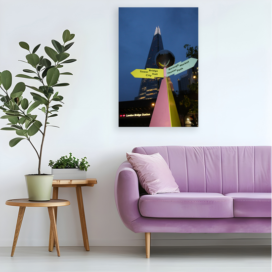 Canvas Art. Cityscapes & Landmarks. The Shard. London. England.