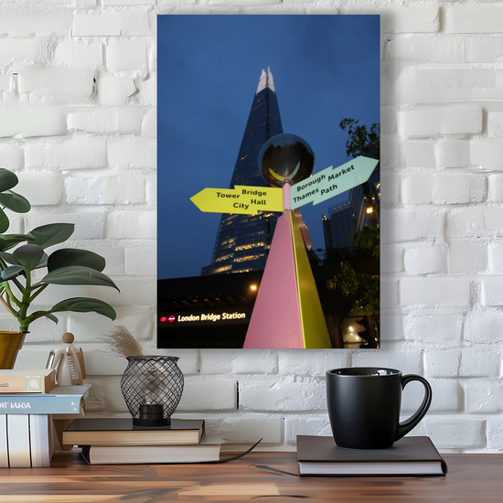Canvas Art. Cityscapes & Landmarks. The Shard. London. England.