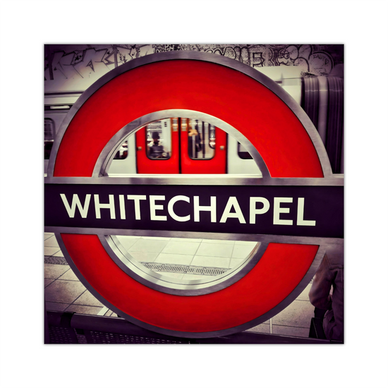 Canvas Art. Cityscapes & Landmarks. Whitechapel Tube Station. London. England.
