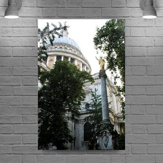 Canvas Art. Cityscapes & Landmarks. St. Paul's Cathedral. London. England.