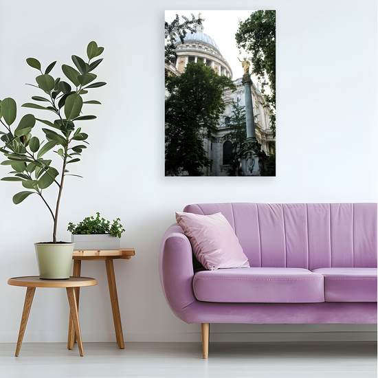 Canvas Art. Cityscapes & Landmarks. St. Paul's Cathedral. London. England.