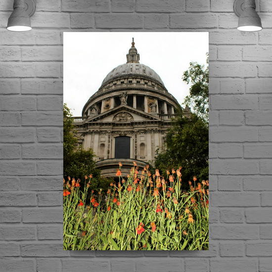 Canvas Art. Cityscapes & Landmarks. St. Paul's Cathedral.  London. England.