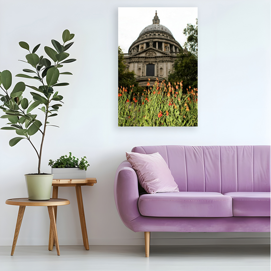 Canvas Art. Cityscapes & Landmarks. St. Paul's Cathedral.  London. England.