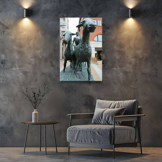 Canvas Art. Cityscapes & Landmarks. Paternoster Square. London. England.