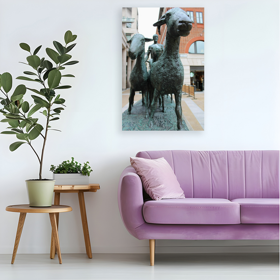 Canvas Art. Cityscapes & Landmarks. Paternoster Square. London. England.